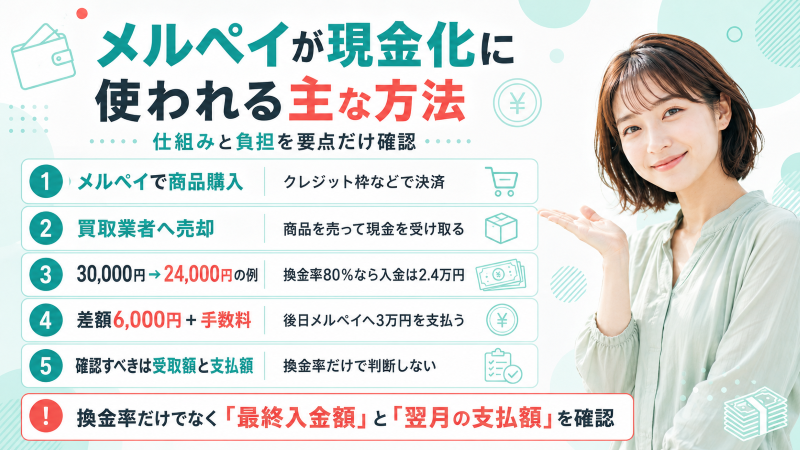 メルペイ現金化の仕組み